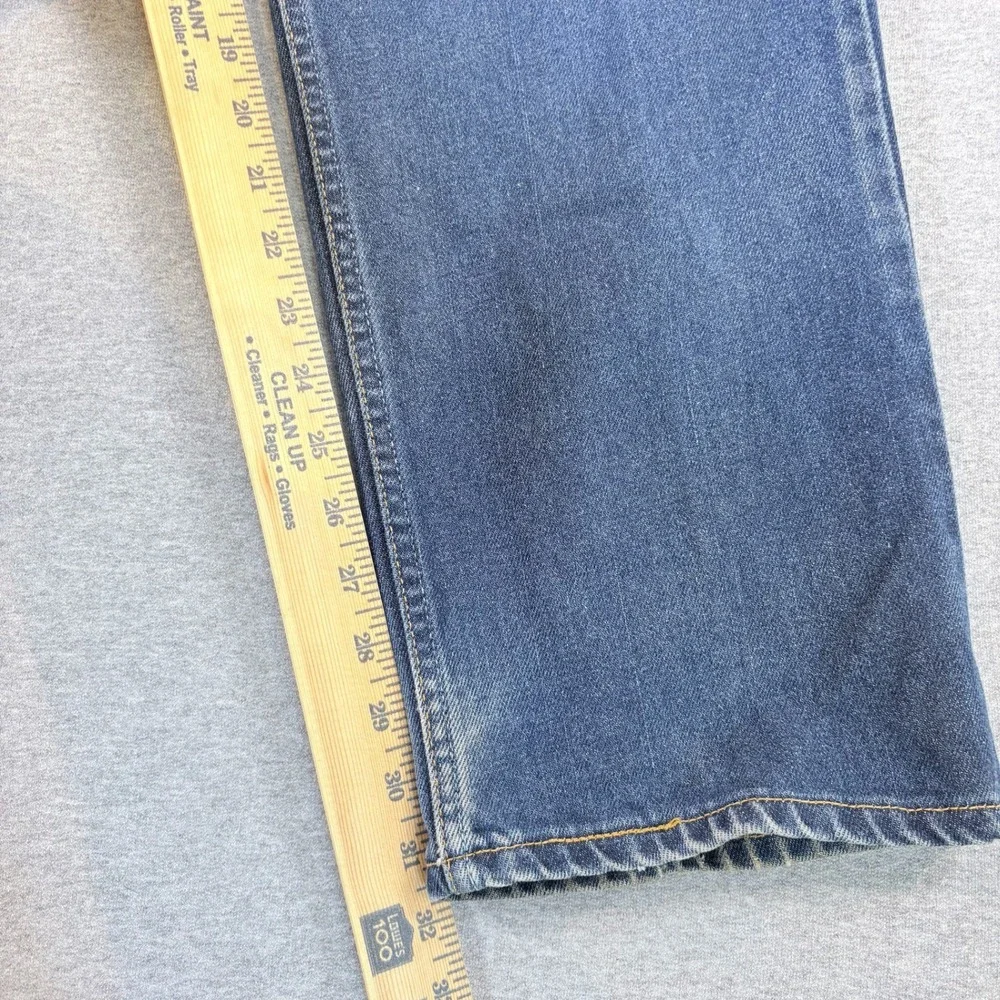 Levi's 505 Regular Fit Jeans Mens 36x32 Blue Straight Leg Denim Pants